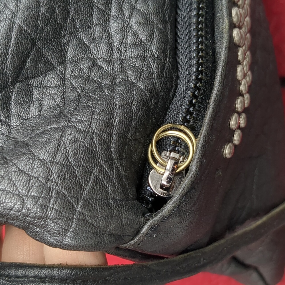 Thomas Wylde Leather Purse Skull Motif - Picture 6 of 16